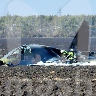 Появилось фото российского Су-34 после падения