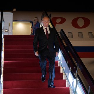 Путин прилетел в Пекин