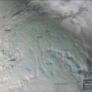 Накрывший Россию циклон «Ваня» показали из космоса