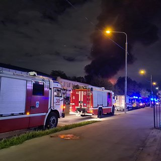 Назван предварительный ущерб от пожара на заводе в Москве