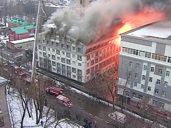 Главный пожарный Москвы погиб при тушении возгорания в бизнес-центре