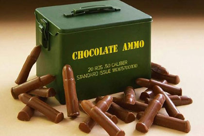Вице-президент США одобрил стрельбу шоколадными пулями