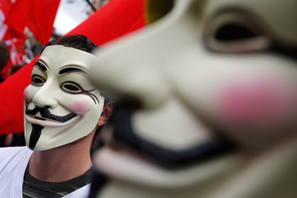 Anonymous отомстили США за слежку в интернете