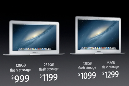 Цены на MacBook Air