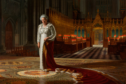 Ральф Хейманс. Портрет Елизаветы II