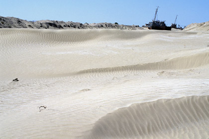 Пустыня на месте Аральского моря