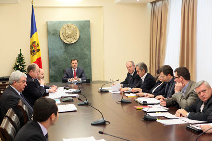Заседание правительства Молдавии