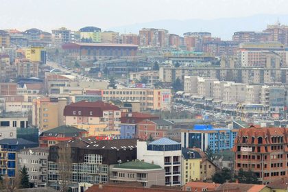 Вид на Приштину