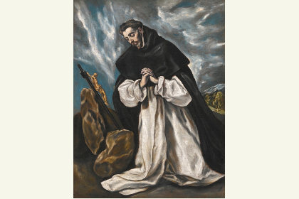 «Молитва святого Доминика» Эль Греко