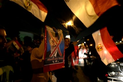 Митинг противников Мурси В Египте в июне 2013 года. 