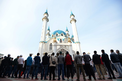 Празднование Ураза-байрама в Казани