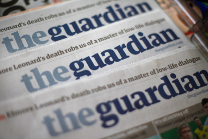 The Guardian передал The New York Times секретные документы Сноудена