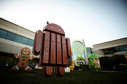 Шоколадный батончик KitKat дал имя новой версии Android