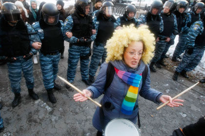 Активистка ЛГБТ-сообщества, Киев