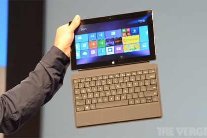 Surface Pro 2 с клавиатурой-батареей Power Cover