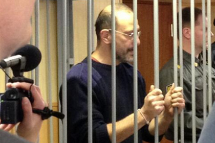 Дмитрий Литвинов в зале суда