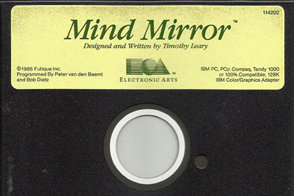 Дискета с игрой Timothy Leary's Mind Mirror