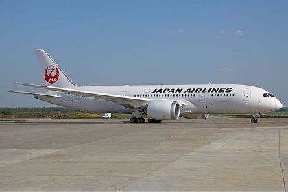Boeing 787 Dreamliner авиакомпании Japan Airlines