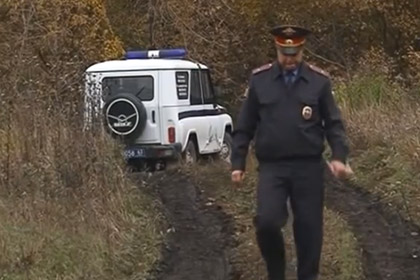 Полиция на месте убийства Олега Дергилева