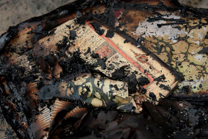 Пожар в крымской мечети уничтожил священные писания мусульман 