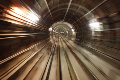 Тоннель московского метро