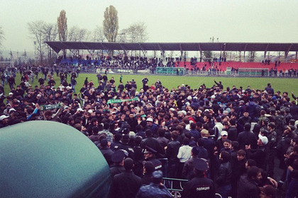 МВД назвало причину беспорядков на матче в Назрани