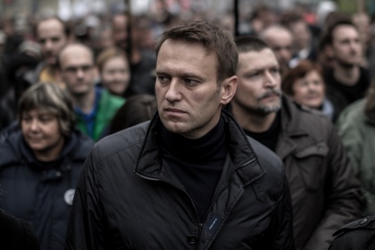 Алексей Навальный на марше в поддержку политзаключенных 27 октября 2013 года. 