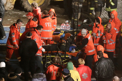 Число погибших при обрушении торгового центра в Риге достигло 25 человек