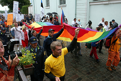Гей-парад в Риге 