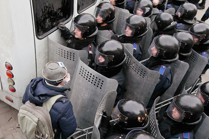 МВД отчиталось о пострадавших в Киеве милиционерах