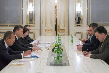 Встреча Виктора Януковича с лидерами украинской оппозиции