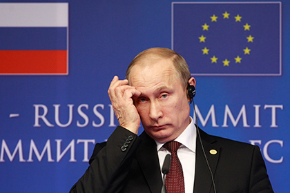 Владимир Путин на саммите Россия-ЕС