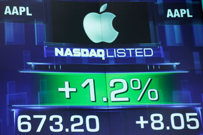 Apple за две недели выкупила своих акций на 14 миллиардов долларов