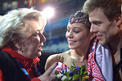 Татьяна Тарасова, Елена Ильиных и Никита Кацалапов