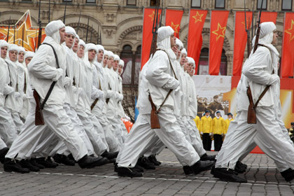 Парад на Красной площади 7 ноября 