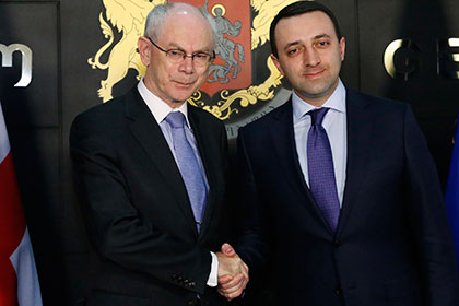 Херман ван Ромпей и Ираклий Гарибашвили