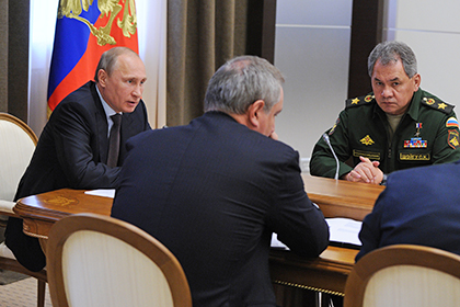 Владимир Путин провел совещание по вопросам ОПК, 14 мая 2014 года
