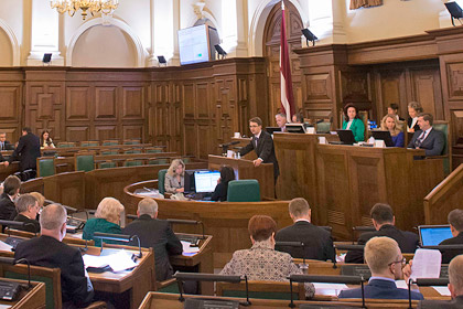 Заседание Сейма Латвии 15 мая