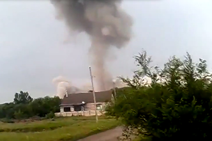 Взрыв на складе вооружения в Александровске, 29 мая 2014 года