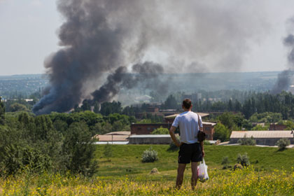 Славянск, 8 июня 2014 года