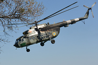Вертолет Ми-8 вооруженных сил Украины