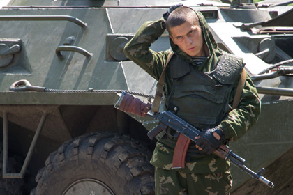Солдат украинской Нацгвардии