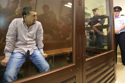 Грачья Арутюнян в зале суда, 4 августа 2014 года