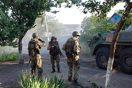 Ополченцы ДНР в Иловайске, 20 августа 2014 года 