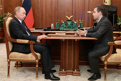 Владимир Путин и Николай Никифоров