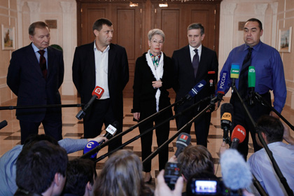 Встреча контактной группы в Минске, 5 сентября 2014 года