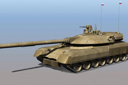 Одна из возможных компоновок танка проекта «Армата»