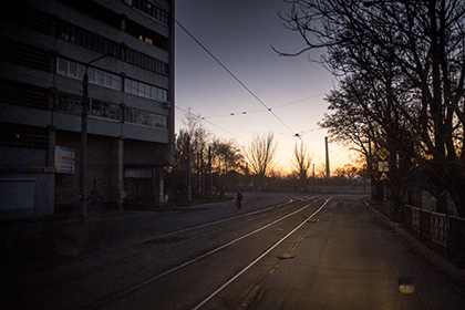 Улица в Луганске