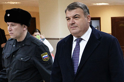  Анатолий Сердюков в Пресненском суде города Москвы 15 января 2015 года