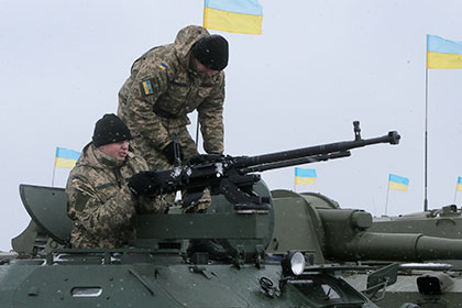 Украинские военные 